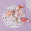 [All About Pin] Cute Hairpin 5-Piece Set_Coral Mushroom