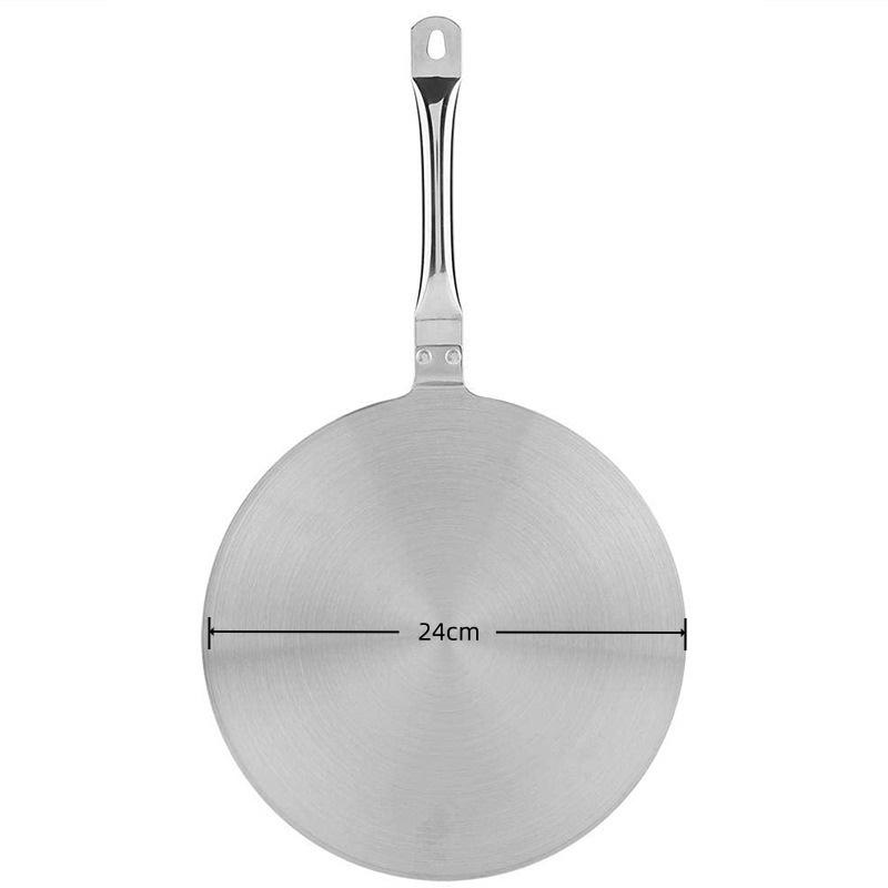 JUSTINLAU Stainless Steel Heat Diffuser Plate Induction Cooker Heat Conduction Plate for Electric Gas Stove Cookware Parts