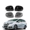 Car  Rearview Side Mirror Cover Fit For  Honda Odyssey 2015 2016 2017 2018-2022 Wing Cap Rear View Case Trim Carbon Fiber Look