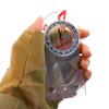 Outdoor Compass with Magnifying Glass and Ruler Scale for Students and Orienteering