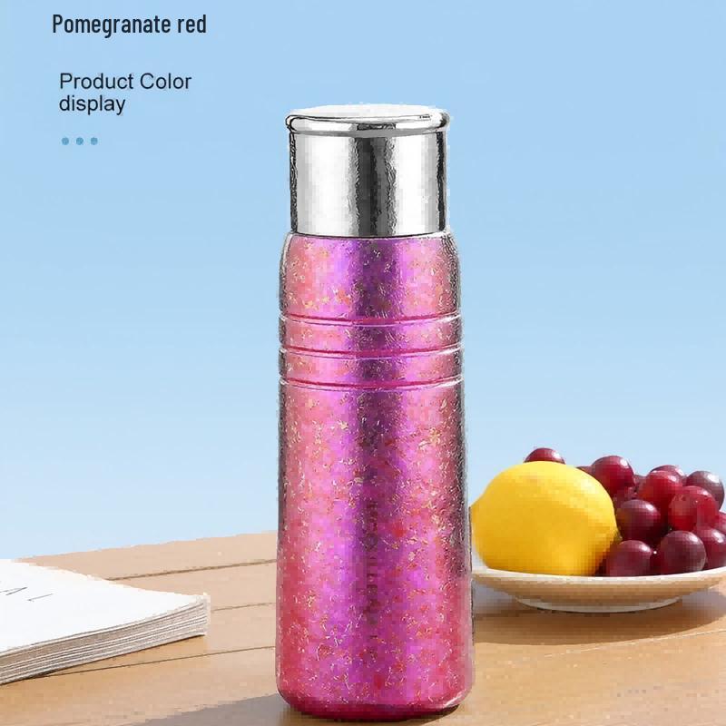 MCCULLEN Pure Titanium Enamel Magnetic Tea Infuser Bottle