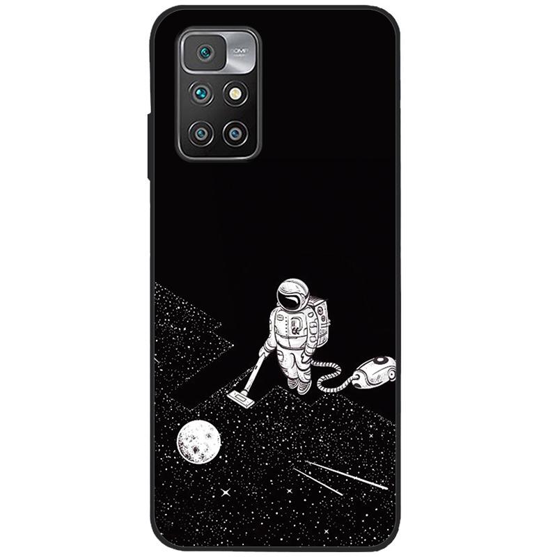 For Xiaomi Redmi 10 Case Silicone Soft TPU Back Cover For Xiaomi Redmi 10 Redmi10 Phone Cases Cute Painted Cover Shockproof Capa