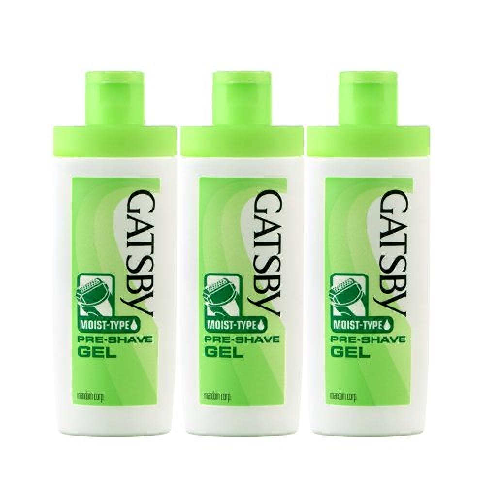Гель для бритья Gatsby Pre Shave 140 мл 3 штуки FREE