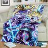 Dragon Ball! Pattern Blanket Warm Comfortable Flannel for Bedrooms, Sofas, Beds, Chairs, Picnics, Travel