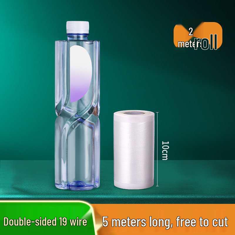 Transparent Food-Grade Vacuum Seal Bags with Mesh Pattern for Freshness Preservation and Compression 1