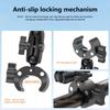 Magnetic Quick Release Mount For Action Cameras With 360 Degree Double Ball Heads And AntiSlip Clamp