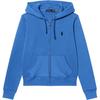 Felpa con cappuccio e zip a manica lunga con logo ricamato Polo Donna felpe 211951453-018