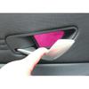 Inner Door Bowl Sticker Cover Trim 4PCS For Hyundai Elantra - Pink Suede