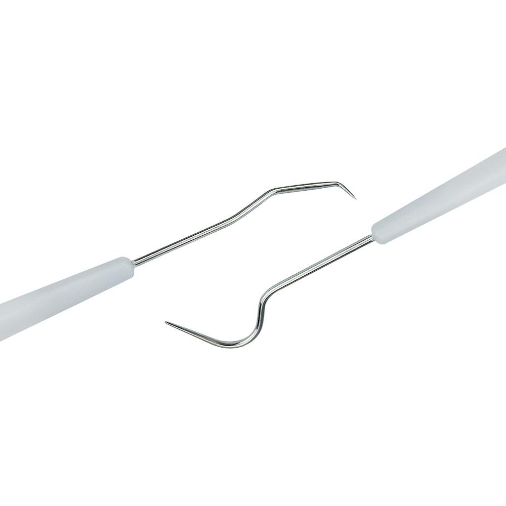 3 Teile/satz Dental Tool Kit Edelstahl Instrument Zahnarzt Kit Mund Spiegel Sonde Haken Pick Pinzette Set Dentista Oral Care Kit