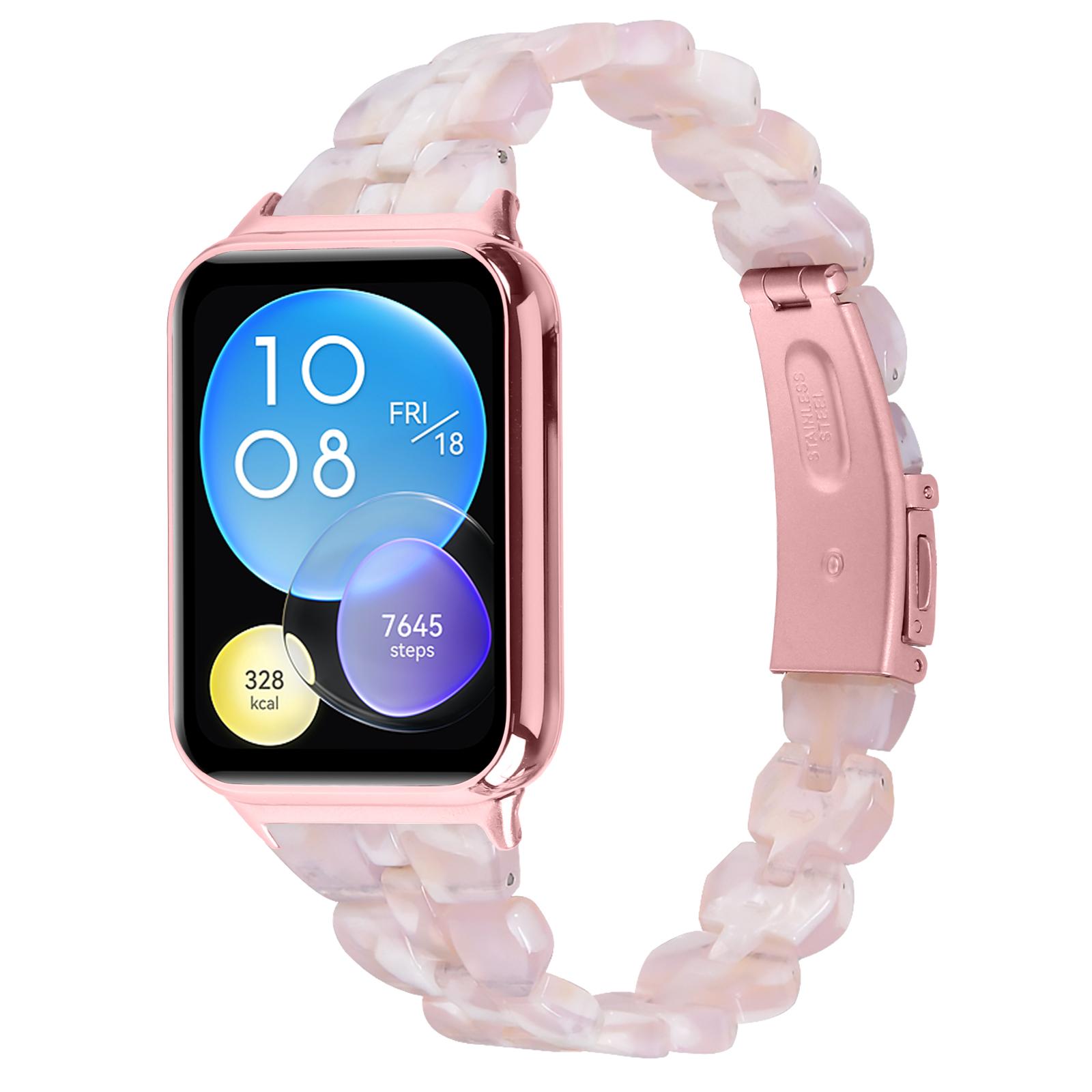 

Bracelet Band for Xiaomi Smart Band 8 Pro Rhombus Resin Watch Strap Style H