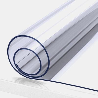 Tapete de Mesa de Jantar Transparente de PVC Espesso Portátil
