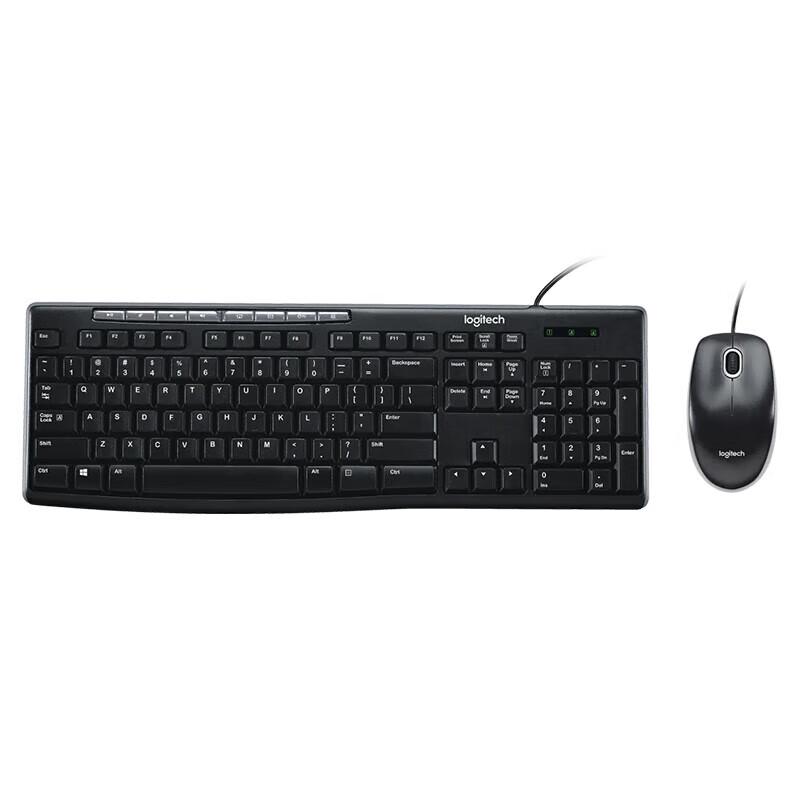 Logitech MK200 Wired Keyboard and Mouse Combo