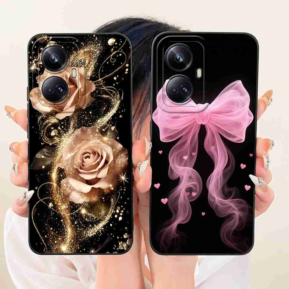 For Realme 10 Pro Plus Case RMX3687 RMX3686 Cover Soft Silicon Case For Realme10 Realme 10 Pro Plus Pro+ ProPlus Phone Shell