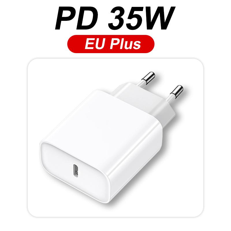 35W PD USB-C Fast Charger For iPhone 16 15 14 Pro Max Plus Samsung Xiaomi  POCO Phone Power Adapter Type C Quick Charging