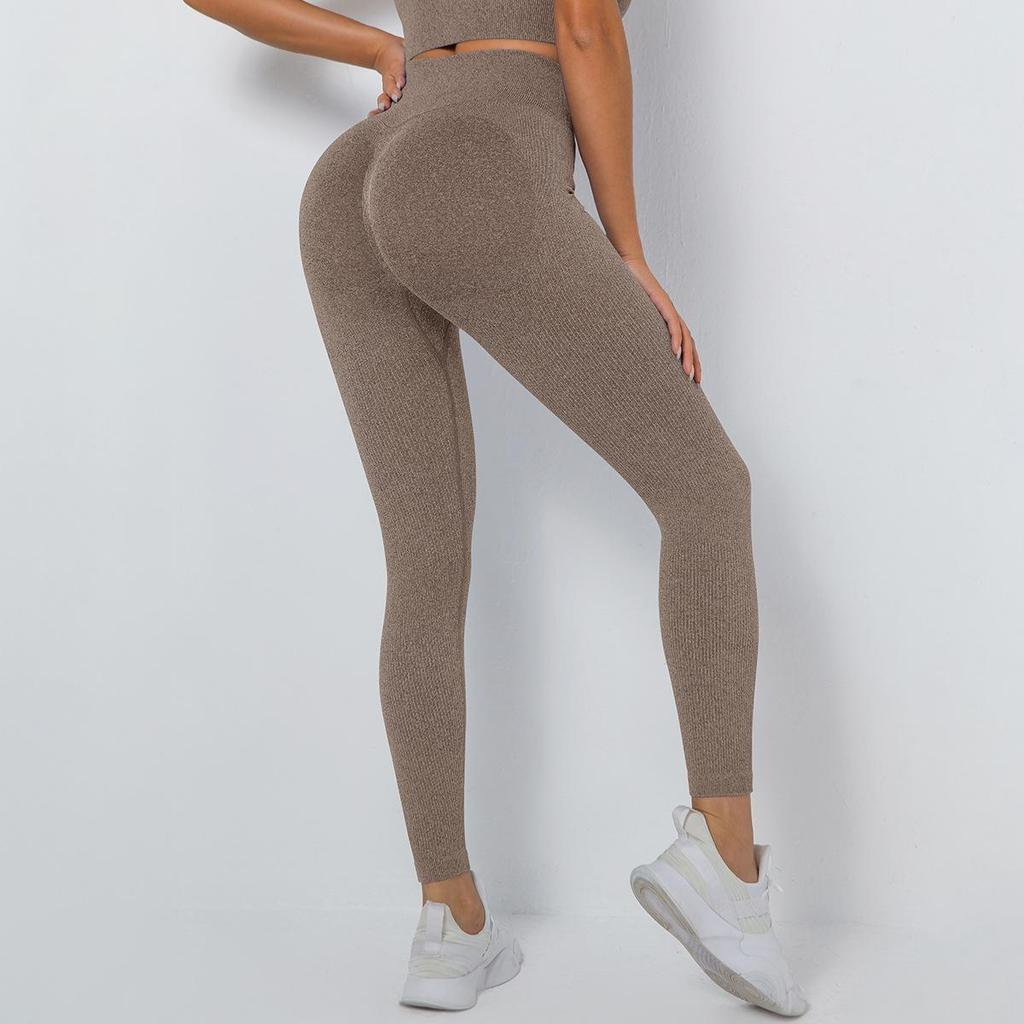 Leggings da donna per fitness Leggings da palestra Pantaloni sportivi a vita alta da donna Pantaloncini da yoga Leggings push up Abbigliamento sportivo