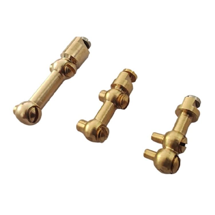 Saxophone Key Adjustment Screw Brass Saxophone Key Rod Suitable for Maintenance of Various Models Brass Construction