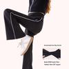 Disney Girls' Sporty Slim-Fit Flare Yoga Pants