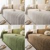 Home Sofa Cover Design Fishbone Pattern 3 Seater Sofa Cover Full Set Anti-cat Scratching Non-slip Sofa Blanket