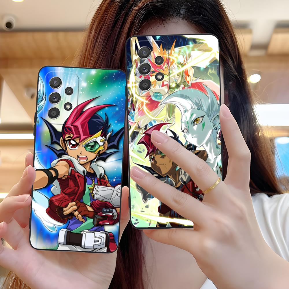 Yugioh Yuma Tsukumo Mobile Phone Case for Samsung Galaxy M55 54 42 35 34 33 32 23 22 15 14 13 12 F55 5G Colorful Cover Cover