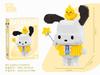 Sanrio Kuromi Bloque de Construcción Micro Pochacco Cinnamoroll Melody Modelo Ensamblado Mini Figuras de Ladrillo Juguetes Para Niños Regalo de Navidad