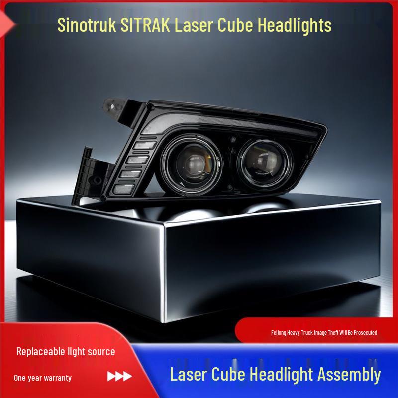Sinotruk Sitrak G7 LED Headlight Assembly: Super Bright Low Beam for Front Modification Left