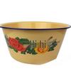 Enamel Lard Storage Jar with Lid for Refrigerator and Chili Oil