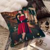 Kpop Apink Doll In 'Pink Christmas' Pillow Case Square Pillow Bedroom Sofa Leisure Comfort Cushion Living Room Home Decoration