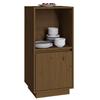Sideboard Honey Brown 38 x 35 x 80 cm Solid Pine Wood