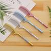 2pcs Comb Shape Gel Pen Black Ink Pens School Office Writing Supplies Stationery Gift Suitable Student Write Supplies Random