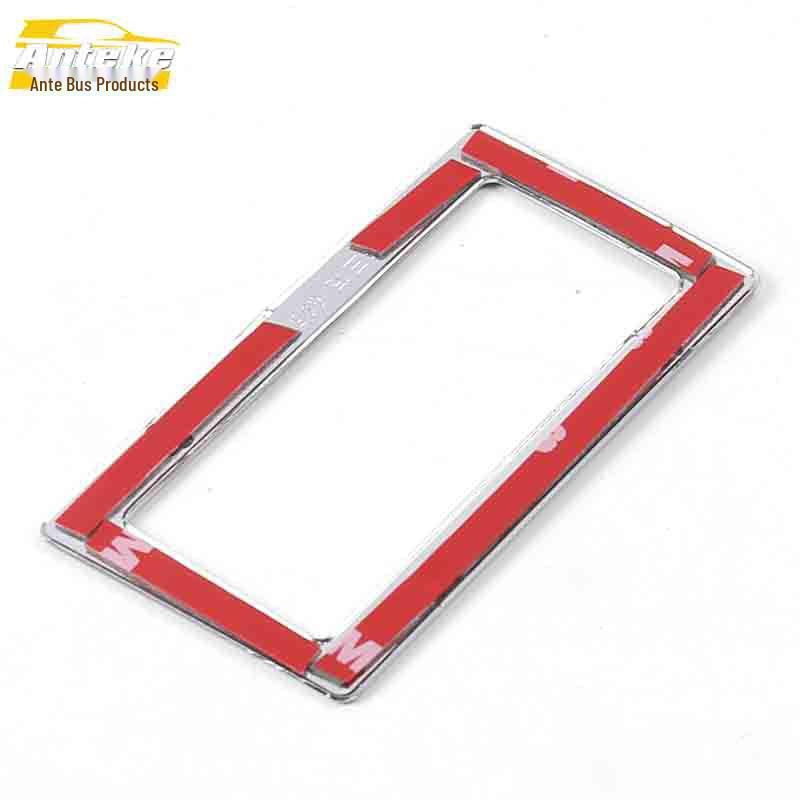 Belyst GS5 Dimljusbrytare Ring & Dekorativ Klisterlapp för Dimljuskontroll