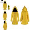 Little Nightmares 2 Six Cosplay Impermeabile con Cappuccio per Bambini e Adulti Perfetto per Halloween