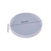 Round Coaster Epoxy Resin Silicone Molds Coaster Molds for DIY Resin Wine Glass Cup Mat Home Decor Round Tray Mold