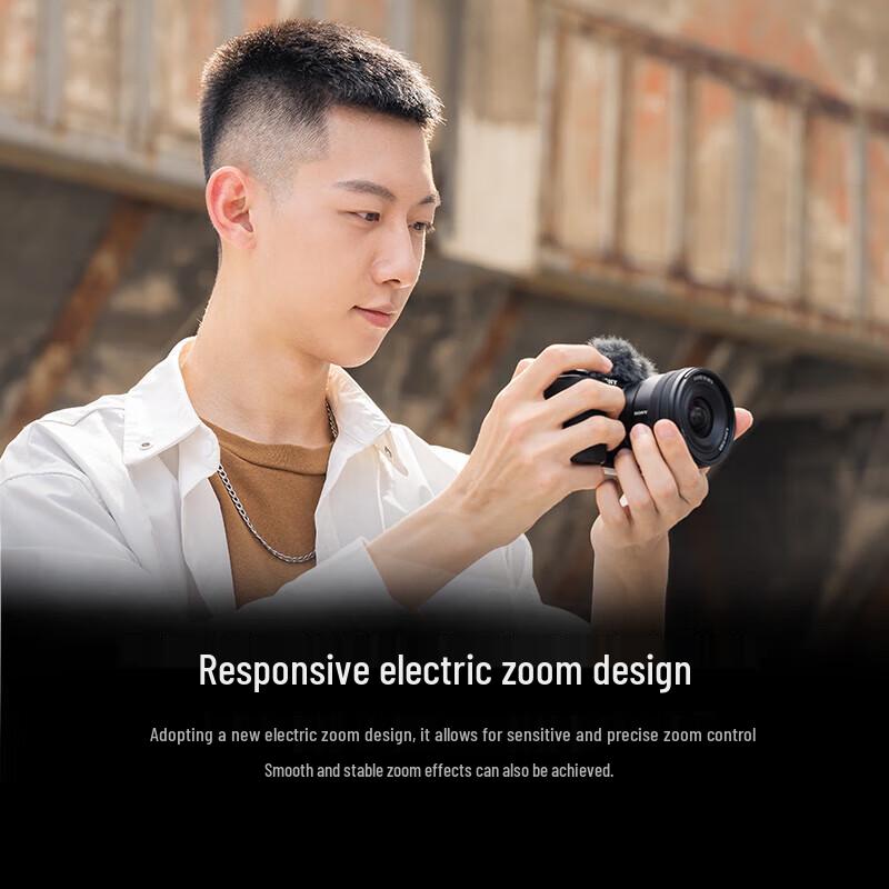 Sony E PZ 10-20mm F4 G APS-C Ultra-Wide Power Zoom Lens