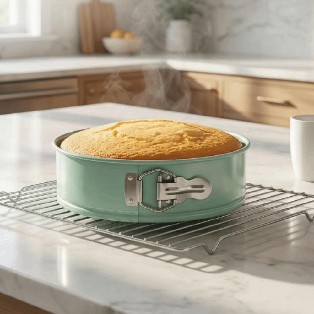 Non-Stick Springform Cake Pan Removable Bottom Cake Mold Baking Tools  Household Use