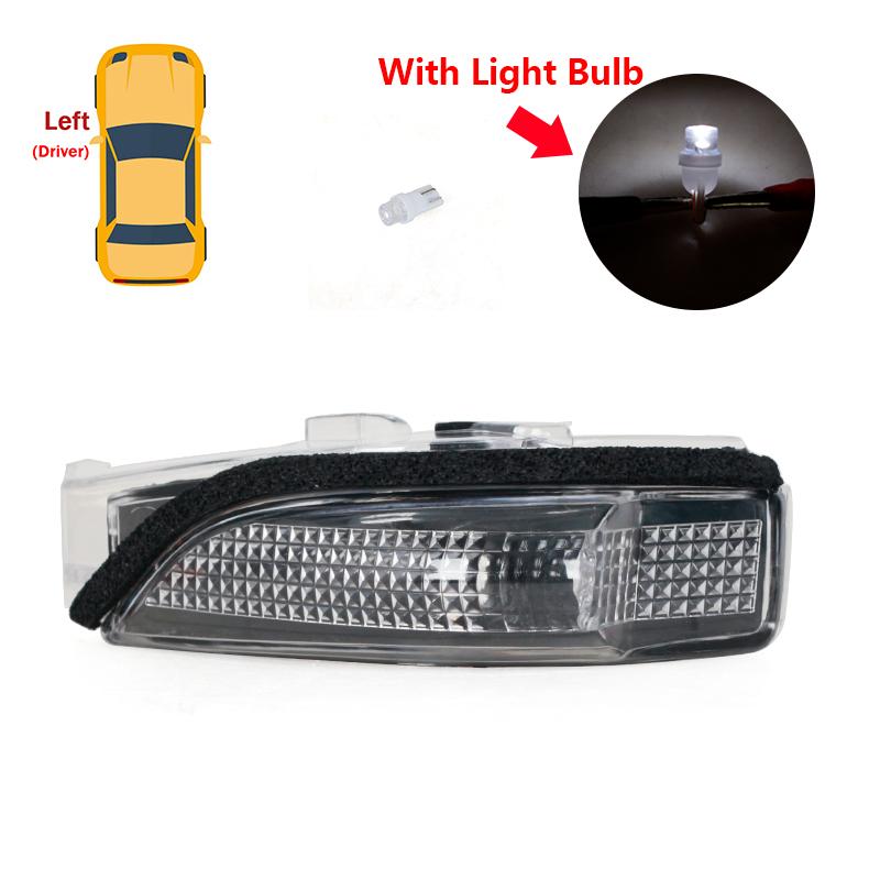For Toyota AURIS C-HR COROLLA VERSO Rearview Mirror Turn Signal Light LED Indicator Blinker Repeater 81741-02040 With Bulb Only 1 Left