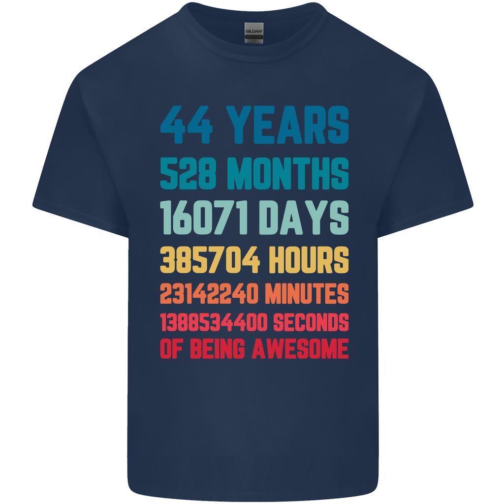 44th Birthday 44 Year Old Unisexs Light Cotton TShirt