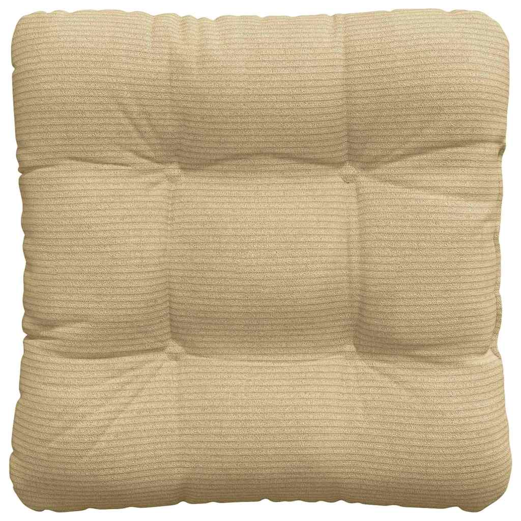 Seat Cushions 4 Pcs Grey Green 40 X 40 Cm Cord Fabric