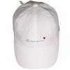 Kids Shirring Cap Heart Hat Outdoor Town Casual UV Protection Sunlight Number [Champion] Kid's 141-0024 (JP, Size, 53.0 cm, 55.0 cm, White)