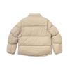 New Era Solid Color Stand Collar Zipper Cotton Jacket Men jackets Beige 12866433