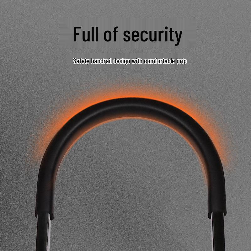 Multifunctional Foldable Non-Slip Aluminum Ladder for Outdoor Stairwells