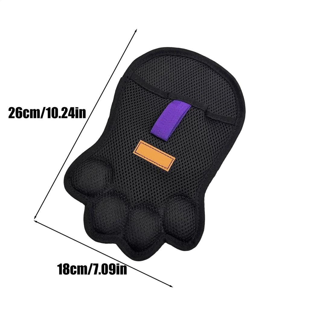 Pet Electrostatic Hair Removal Brush Reusable Double-sided Grooming Gloves For Pets Remove Cleaning Hair Water-washing Glove