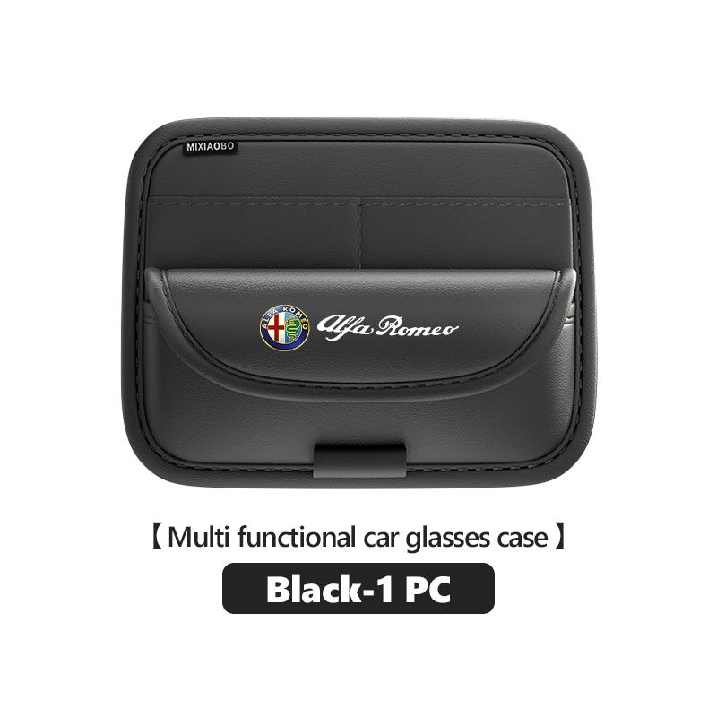 Car Stickers For Alfa Romeo Car Interior Glasses Case Sunglasses Storage Box Card Organizer Boxs For Alfa Romeo Giulia 147 Mito