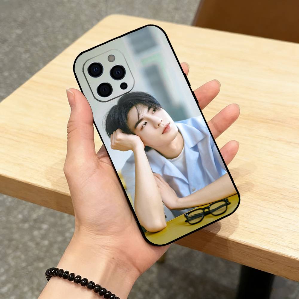 Handsome Krien Zhang L-Linghe Phone Case For iPhone 17,16,15,14,13,12,11 Plus,Pro Max,XS,Soft Silicone Black Cover