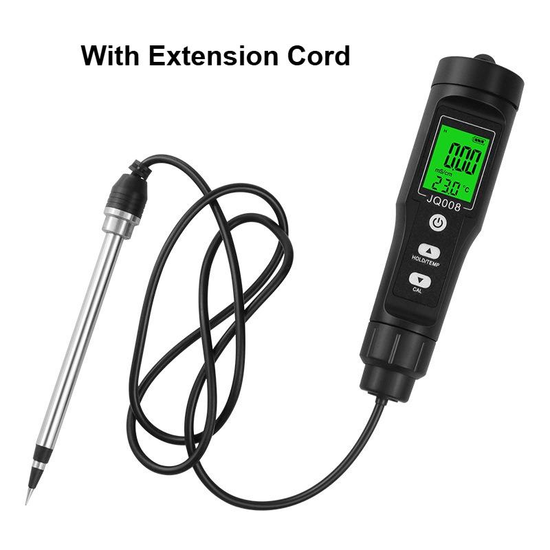 

Digital EC Soil Tester Professional Portable PH Meter Orchard Planting Soil Temperature Detector Gardening Detection Device