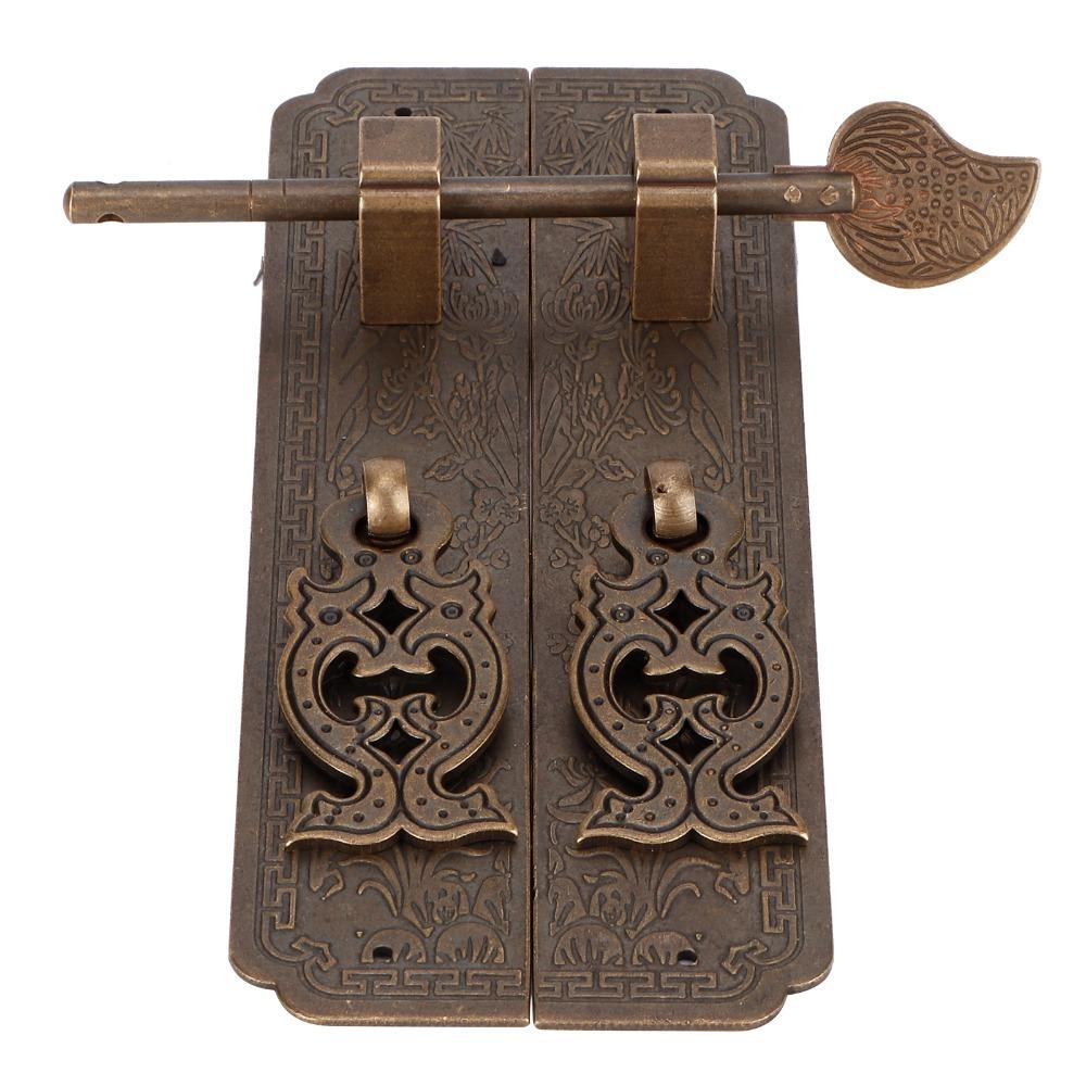 Retro Door Handle Kit Heavy Cabinet Pull Handle Hardware Furniture Handle Set  Dresser