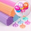 100p Hastes para Balões Acessórios para Balões Acessórios de Decoração para Festa Decoração de Feriado Balões Espessados Hastes de Suporte