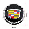 14.2CM Car Front Head Center Grille Emblem Badge Label Sticker for Cadillac Escalade 2007 2008 2009 2010 2011 2012 2013 2014