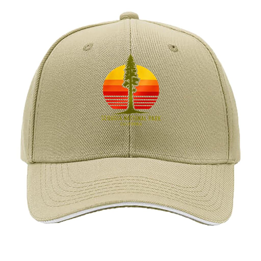 Baseball Cap with Geometric Print Casual Sport Cap for Unisex Outdoor Activities FatherS Day Bir Sandwich Baseball Cap