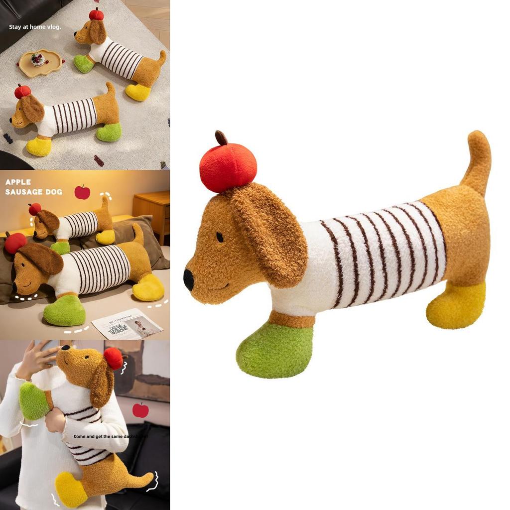 Plüschhund Kissen Cartoon Langer Körper Weicher Plüsch Für Kinder Und Erwachsene