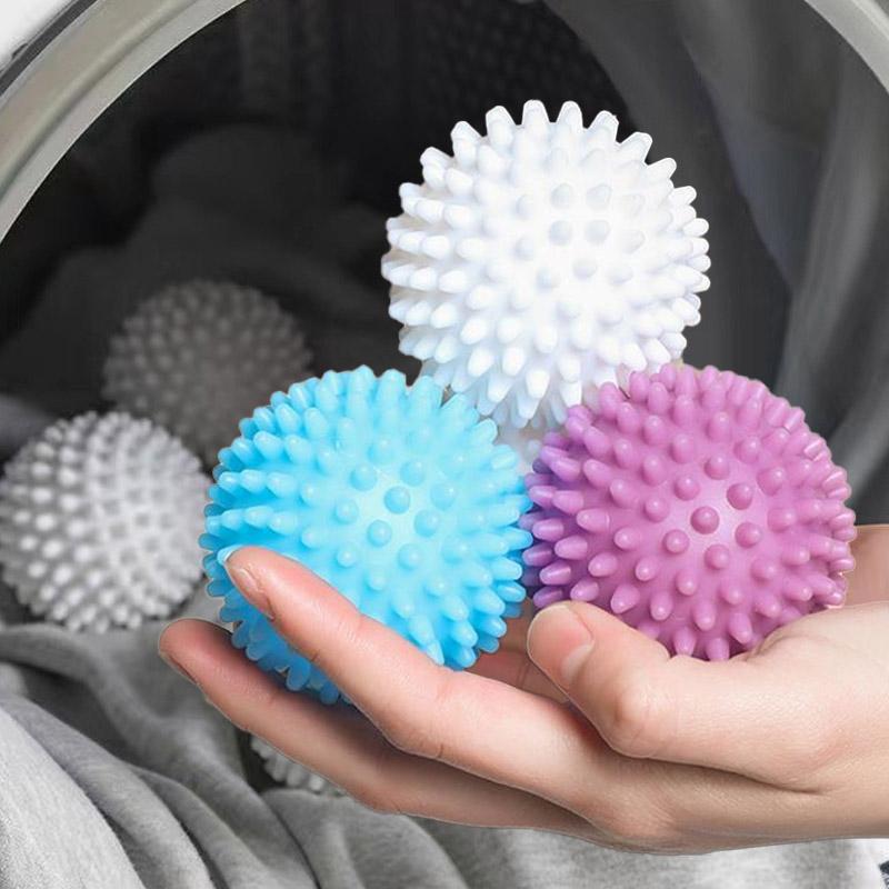 5PCS Laundry Balls Anti-Winding Magic Balls Drying Cleaning Household Washing Essential Cleaning Supplies for Laundry Reusable
